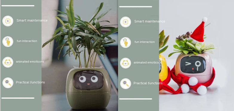 Smart Plant Robot - Automatic Watering & Care Assistant for Indoor Plants - ZEXO 