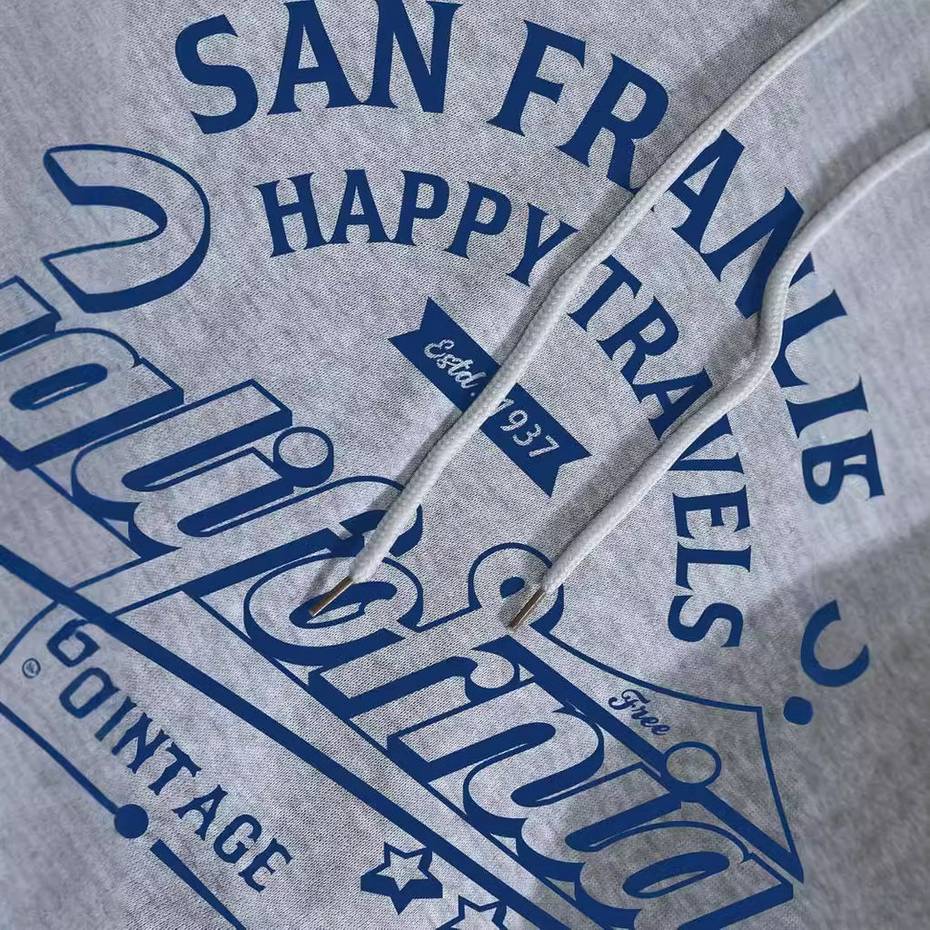 Women's Letter Pattern Hoodie Pullover Sweater - ZEXO 