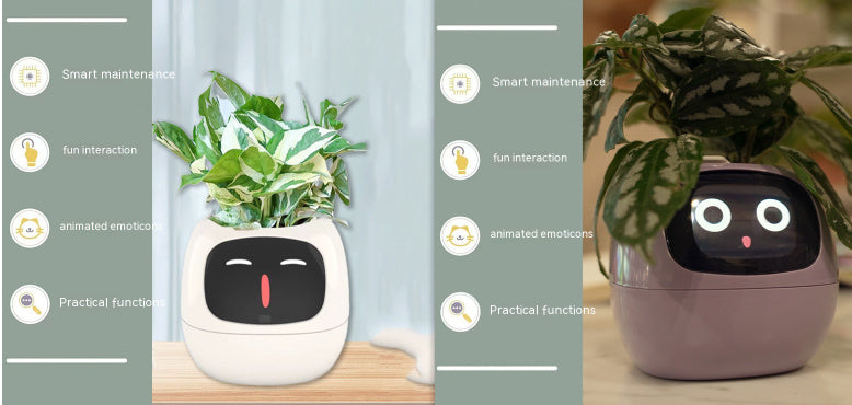 Smart Plant Robot - Automatic Watering & Care Assistant for Indoor Plants - ZEXO 
