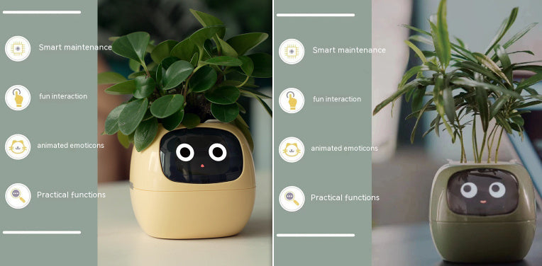 Smart Plant Robot - Automatic Watering & Care Assistant for Indoor Plants - ZEXO 