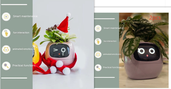 Smart Plant Robot - Automatic Watering & Care Assistant for Indoor Plants - ZEXO 