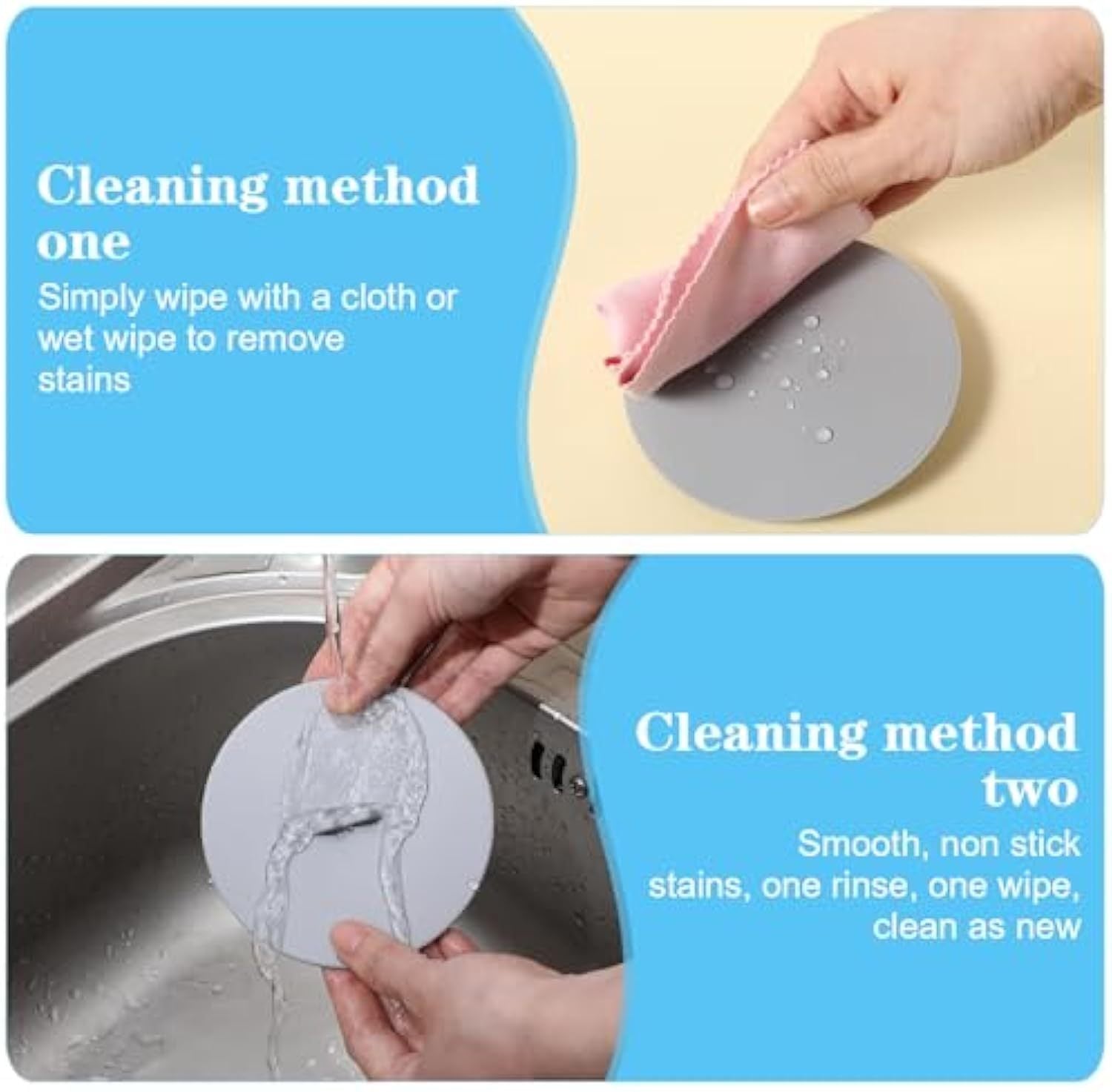 Silicone Lids For Cups, Silicone Cup Covers, Colored Universal Cup Lids, Reusable Mug Cover, Food Grade Dust-proof Airtight Seal Lids For Mugs Tea Cups Coffee Cup-ZEXO 