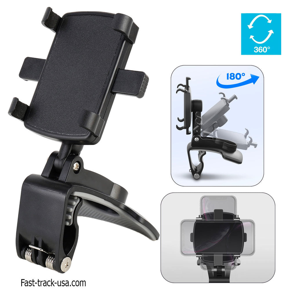 Car Phone Mount Holder with Adjustable Bracket - ZEXO 