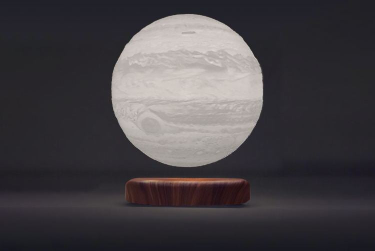Levitating Earth Jupiter Lamp Magnetic Floating LED Night Light - ZEXO 