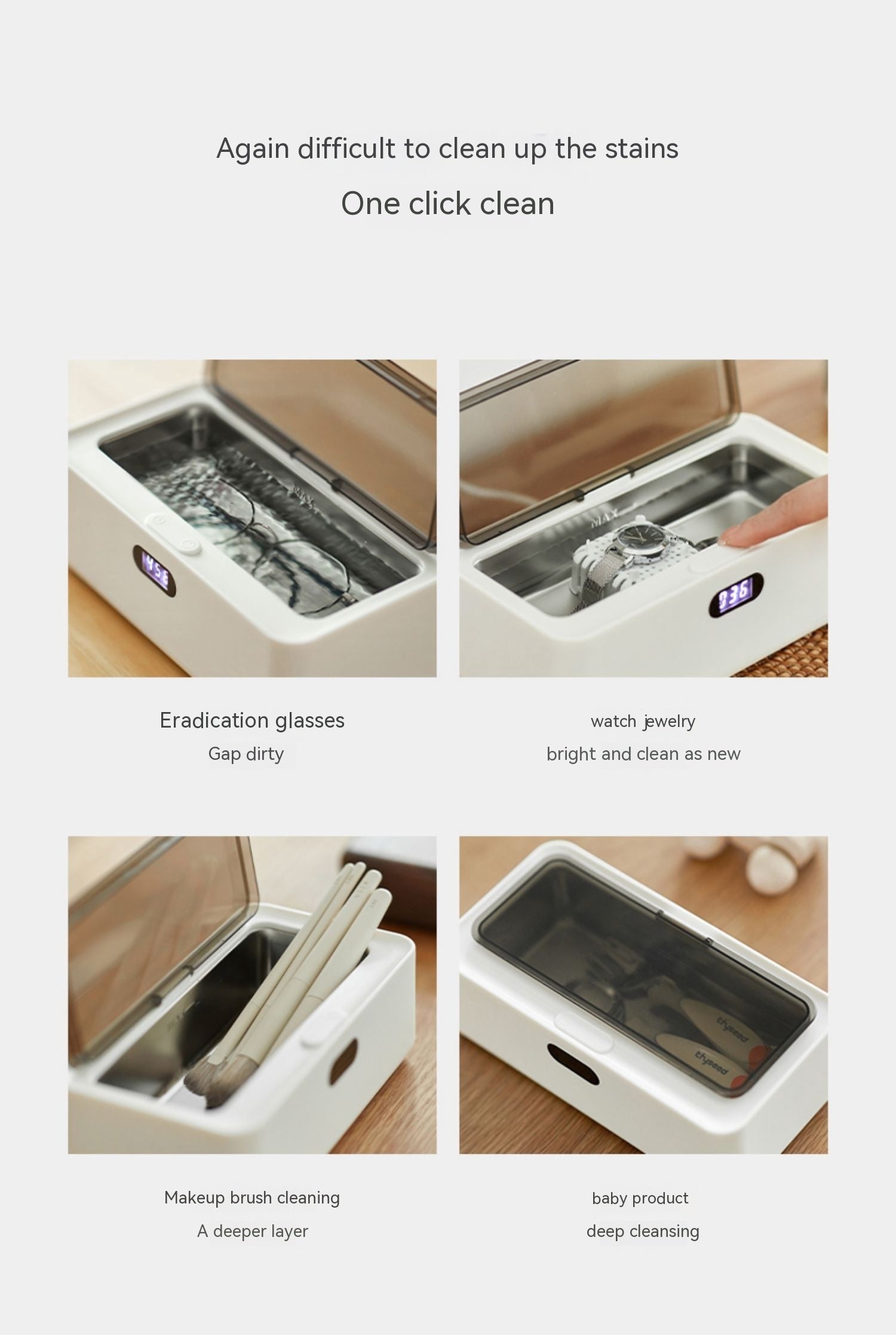 Contact Lens Ultrasonic Cleaning Machine - ZEXO 