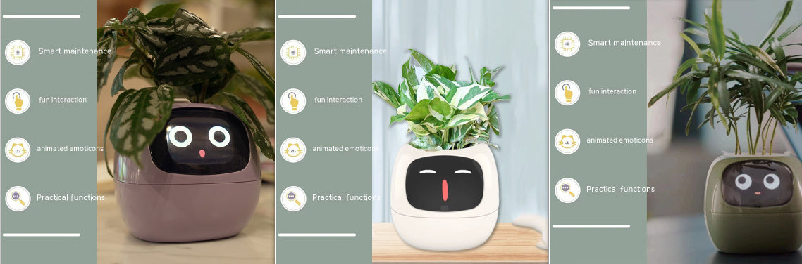 Smart Plant Robot - Automatic Watering & Care Assistant for Indoor Plants - ZEXO 