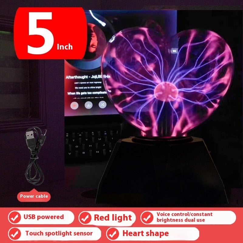 Plasma Lightning Ball Electronic Magic Light Electrostatic Induction Ball Magic Ball With Music 4 Inch 5 Inch  6 Inch - ZEXO 