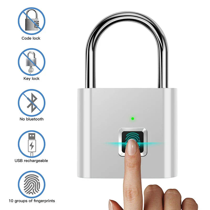 Smart Fingerprint Padlock-ZEXO 