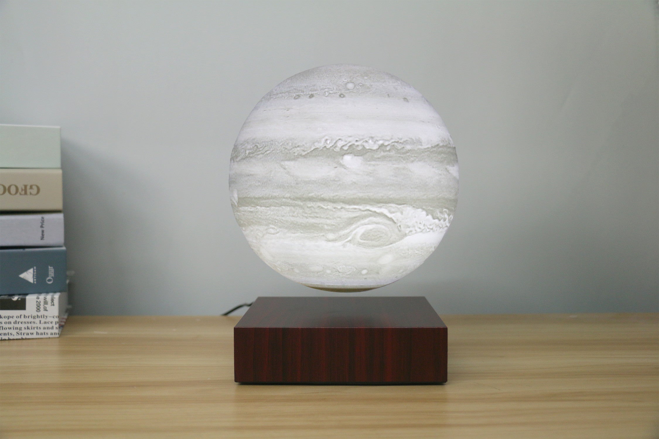 Levitating Earth Jupiter Lamp Magnetic Floating LED Night Light - ZEXO 
