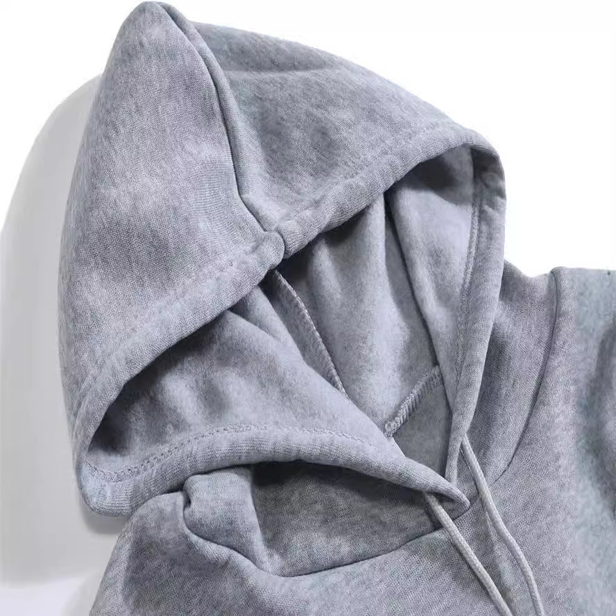 Women's Letter Pattern Hoodie Pullover Sweater - ZEXO 