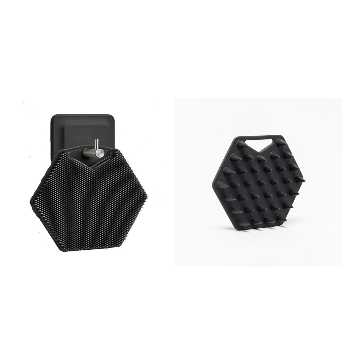 Cleaning And Care Silicone Hair Wash Massage Brush - ZEXO 