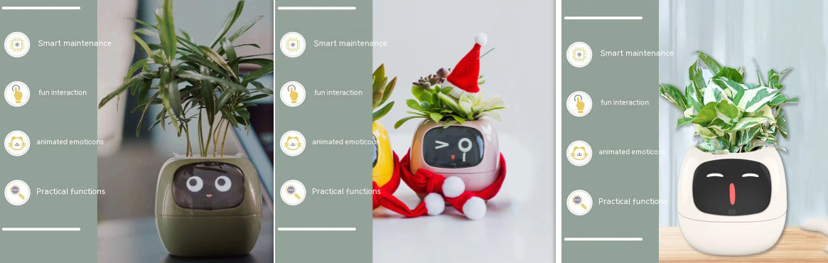 Smart Plant Robot - Automatic Watering & Care Assistant for Indoor Plants - ZEXO 