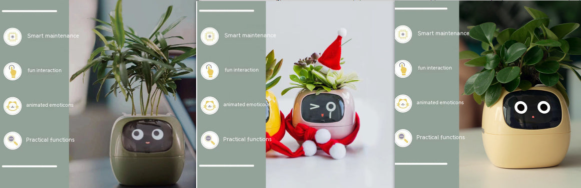Smart Plant Robot - Automatic Watering & Care Assistant for Indoor Plants - ZEXO 