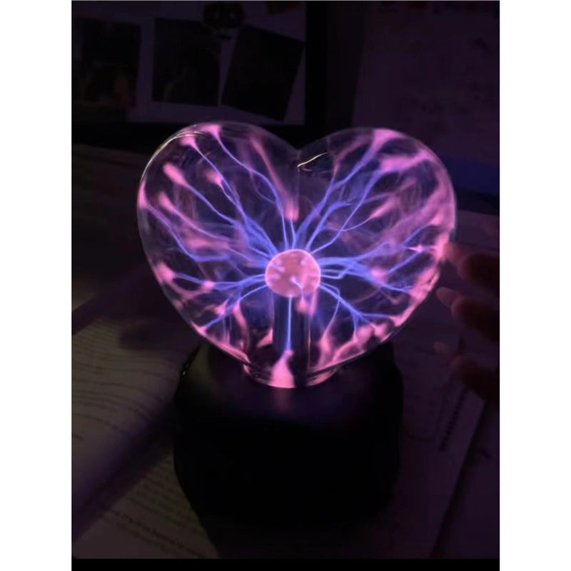 Love Heart Ion Ball Magic Lamp Touch Static Induction Ornaments - ZEXO 