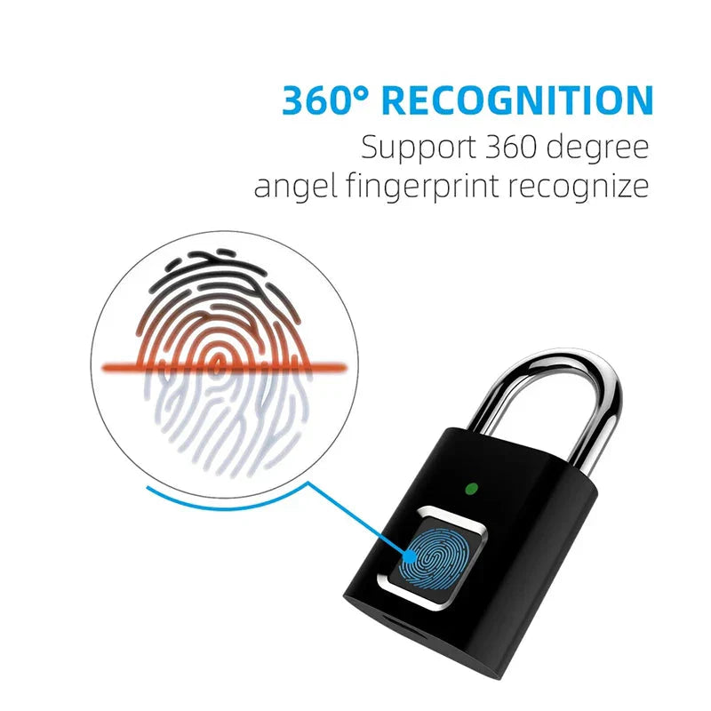 Smart Fingerprint Padlock-ZEXO 
