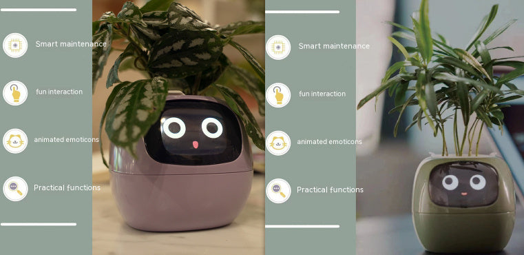 Smart Plant Robot - Automatic Watering & Care Assistant for Indoor Plants - ZEXO 