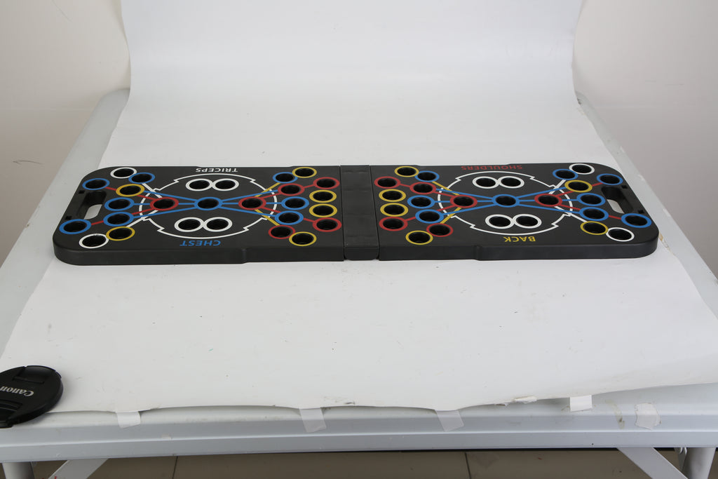 Multifunctional Push Up Board Home Strength Training Equipment With 15 Fitness Accessories Pilates Bar Resistance Band Roller Wheel Full Body Workout Home Gym Equipment - ZEXO 