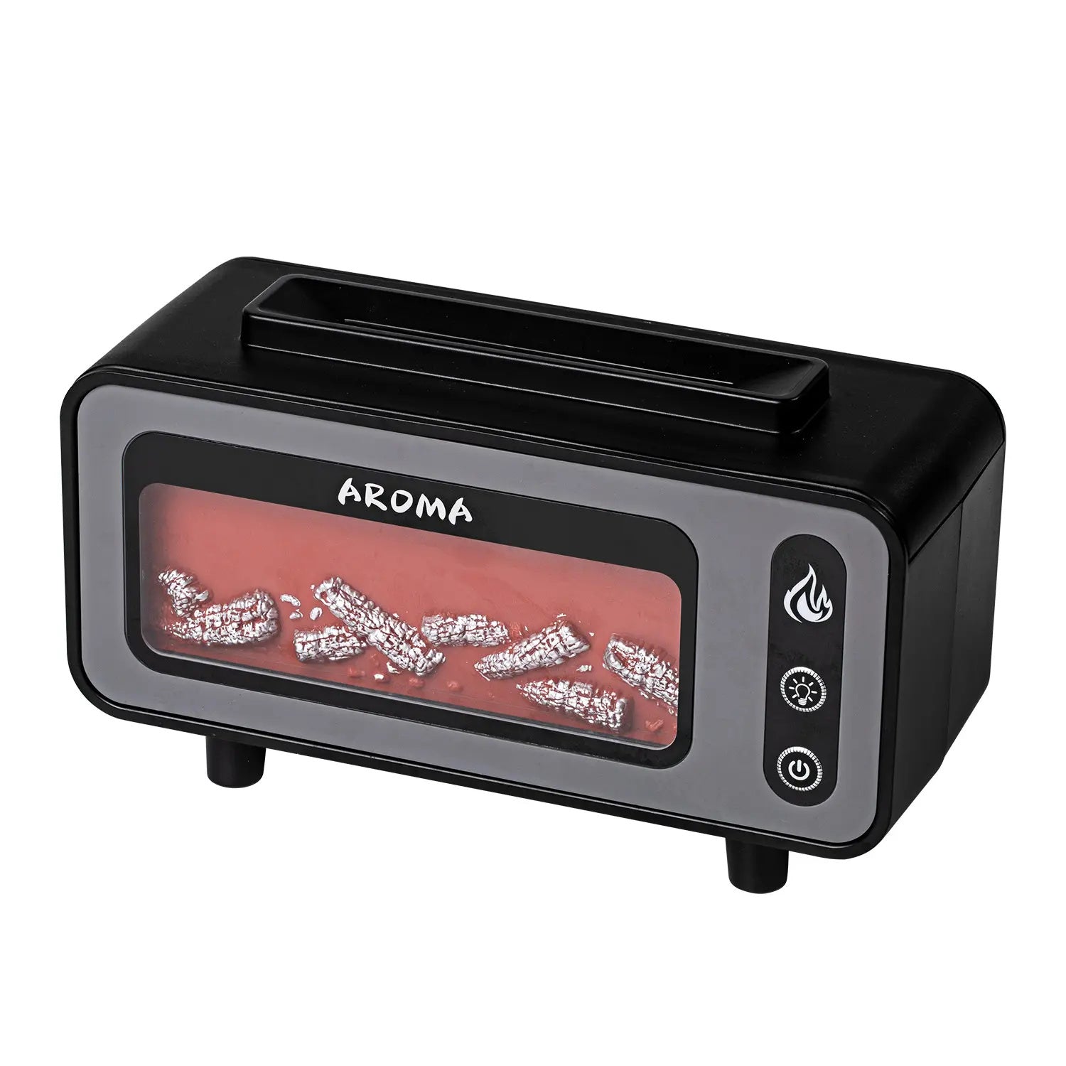 New Design Ultrasonic Flame Humidifier 200ml Simulated Fireplace 3D Fire Aroma Diffuser Colorful Light Essential Oil Diffuser For Bedroom - ZEXO 