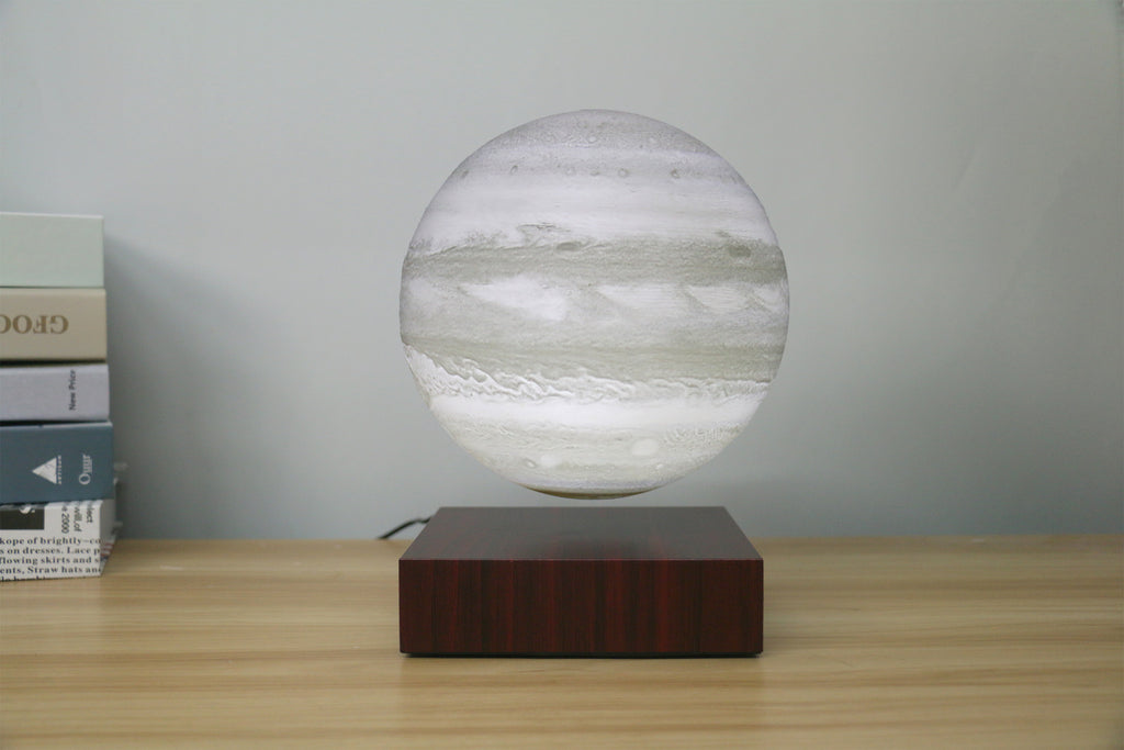 Levitating Earth Jupiter Lamp Magnetic Floating LED Night Light - ZEXO 