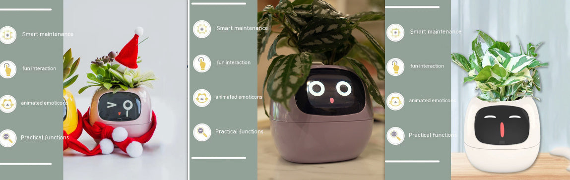 Smart Plant Robot - Automatic Watering & Care Assistant for Indoor Plants - ZEXO 