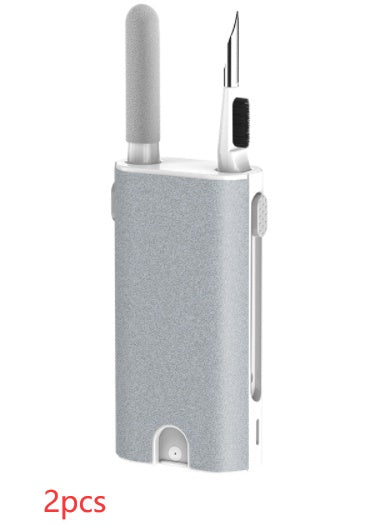 5 In 1 Screen Cleaner Kit Camera Phone Tablet Laptop Screen Cleaning Tools Earphone Cleaning Brush Pen For Office - ZEXO 