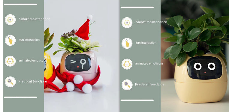Smart Plant Robot - Automatic Watering & Care Assistant for Indoor Plants - ZEXO 