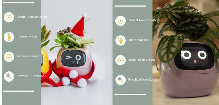Smart Plant Robot - Automatic Watering & Care Assistant for Indoor Plants - ZEXO 