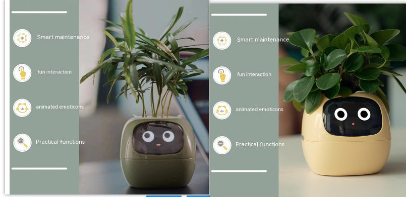 Smart Plant Robot - Automatic Watering & Care Assistant for Indoor Plants - ZEXO 