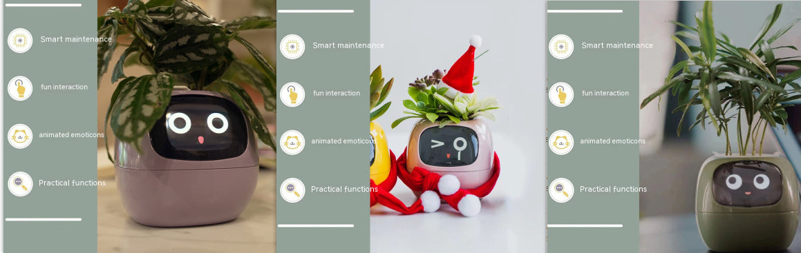 Smart Plant Robot - Automatic Watering & Care Assistant for Indoor Plants - ZEXO 