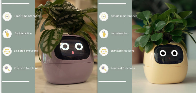 Smart Plant Robot - Automatic Watering & Care Assistant for Indoor Plants - ZEXO 