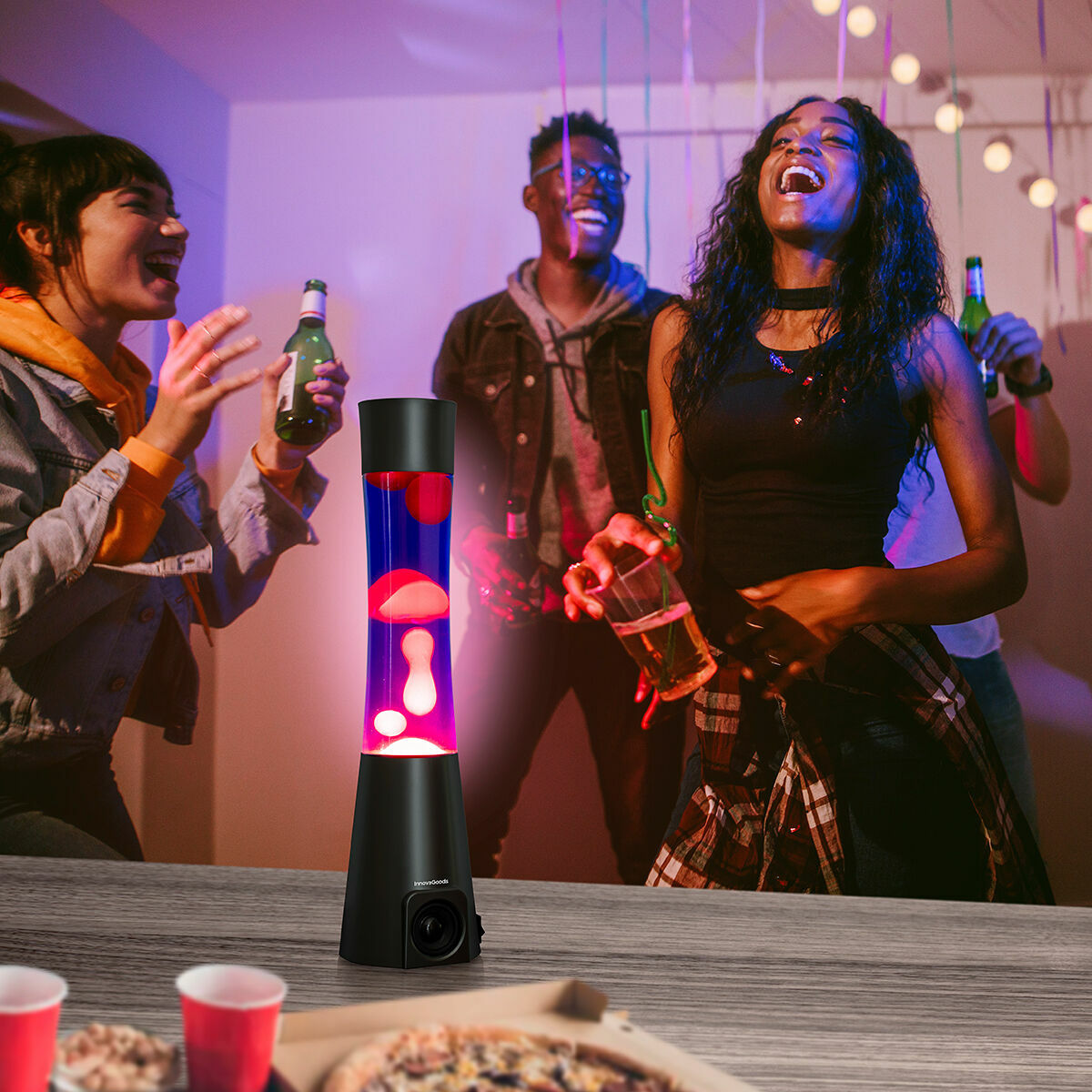 Lava Lamp with Speaker Maglamp InnovaGoods - ZEXO 