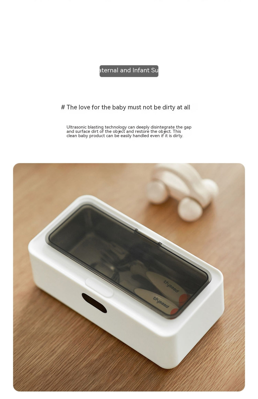 Contact Lens Ultrasonic Cleaning Machine - ZEXO 