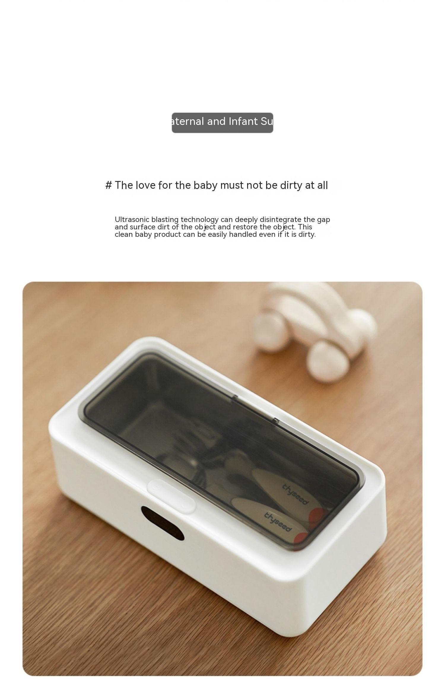 Contact Lens Ultrasonic Cleaning Machine - ZEXO 