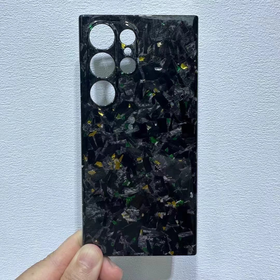 Forged carbon fiber phone case premium supercar design