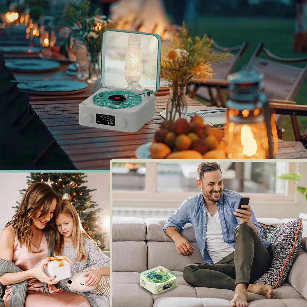 Mini Retro White Noise Bluetooth Speaker-ZEXO 