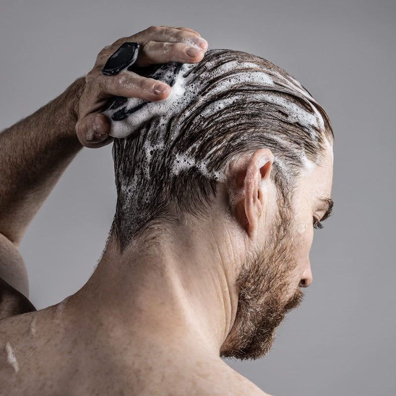 Cleaning And Care Silicone Hair Wash Massage Brush - ZEXO 