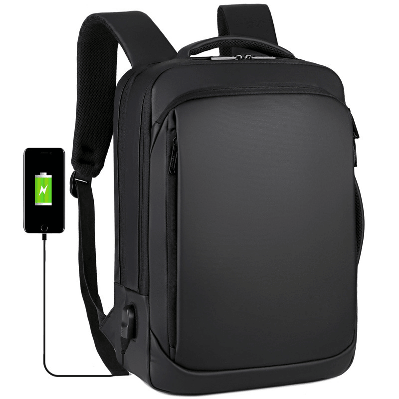 Premium black Laptop backpack bag for gadgets - ZEXO 
