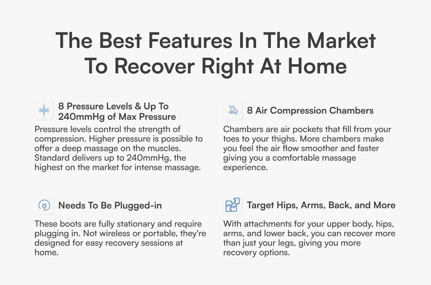 Standard Compression System – Elite Plug-In Compression Recovery by Aerify - ZEXO 