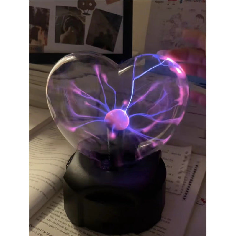 Love Heart Ion Ball Magic Lamp Touch Static Induction Ornaments - ZEXO 