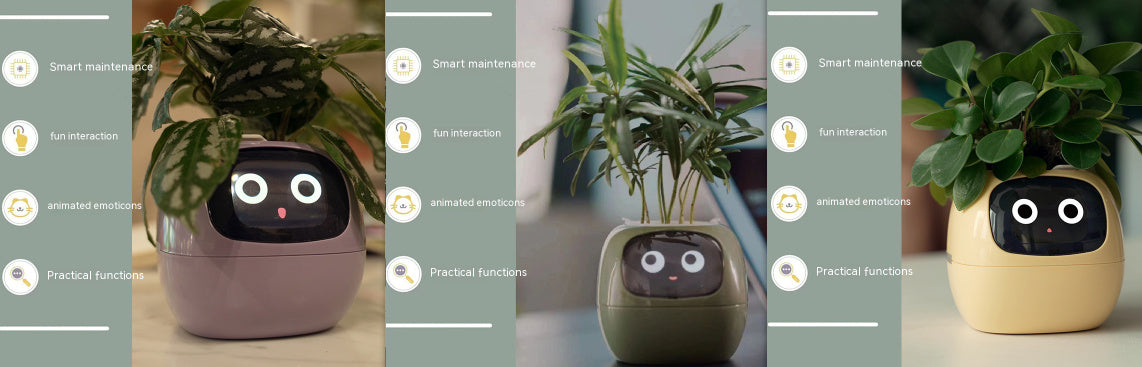 Smart Plant Robot - Automatic Watering & Care Assistant for Indoor Plants - ZEXO 