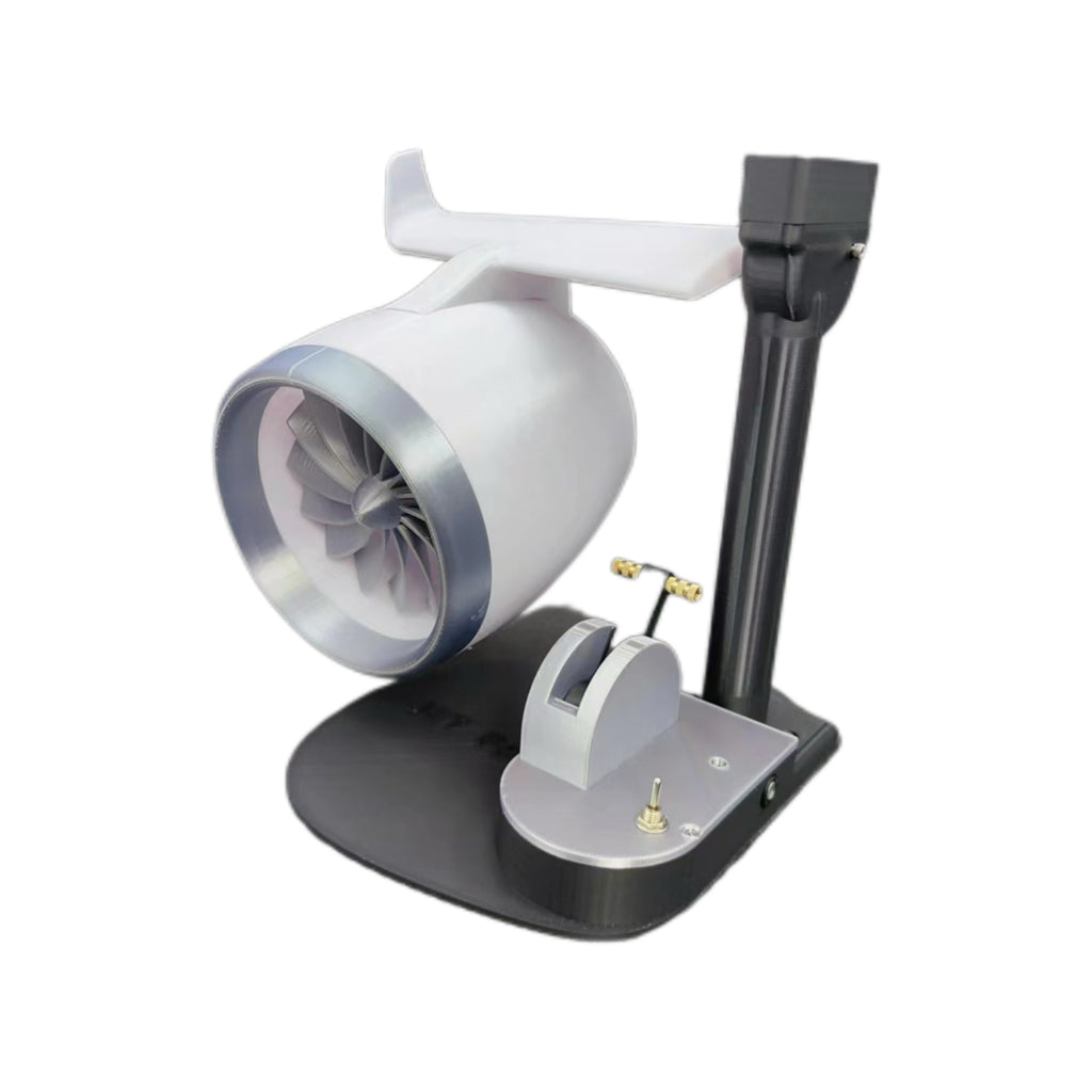 12V Desktop Fan Toy – Mini Engine Turbine Desk Gadget-ZEXO 