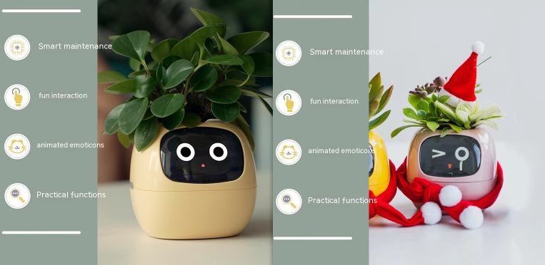 Smart Plant Robot - Automatic Watering & Care Assistant for Indoor Plants - ZEXO 