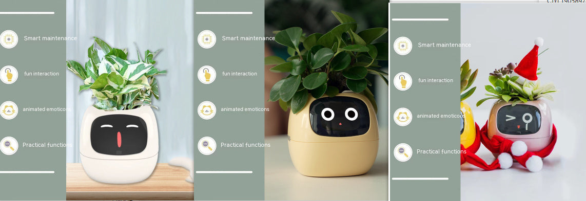 Smart Plant Robot - Automatic Watering & Care Assistant for Indoor Plants - ZEXO 