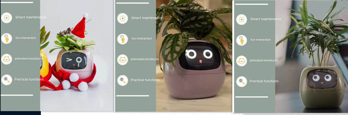 Smart Plant Robot - Automatic Watering & Care Assistant for Indoor Plants - ZEXO 