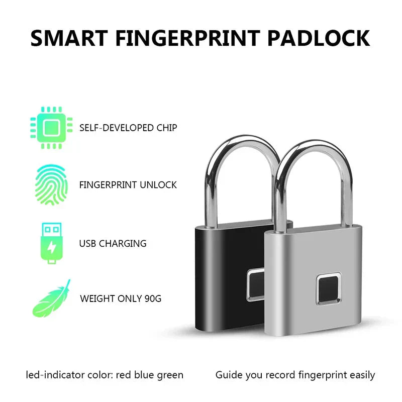Smart Fingerprint Padlock-ZEXO 