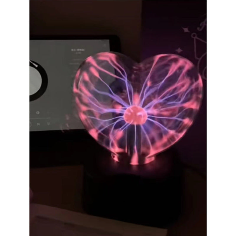 Love Heart Ion Ball Magic Lamp Touch Static Induction Ornaments - ZEXO 