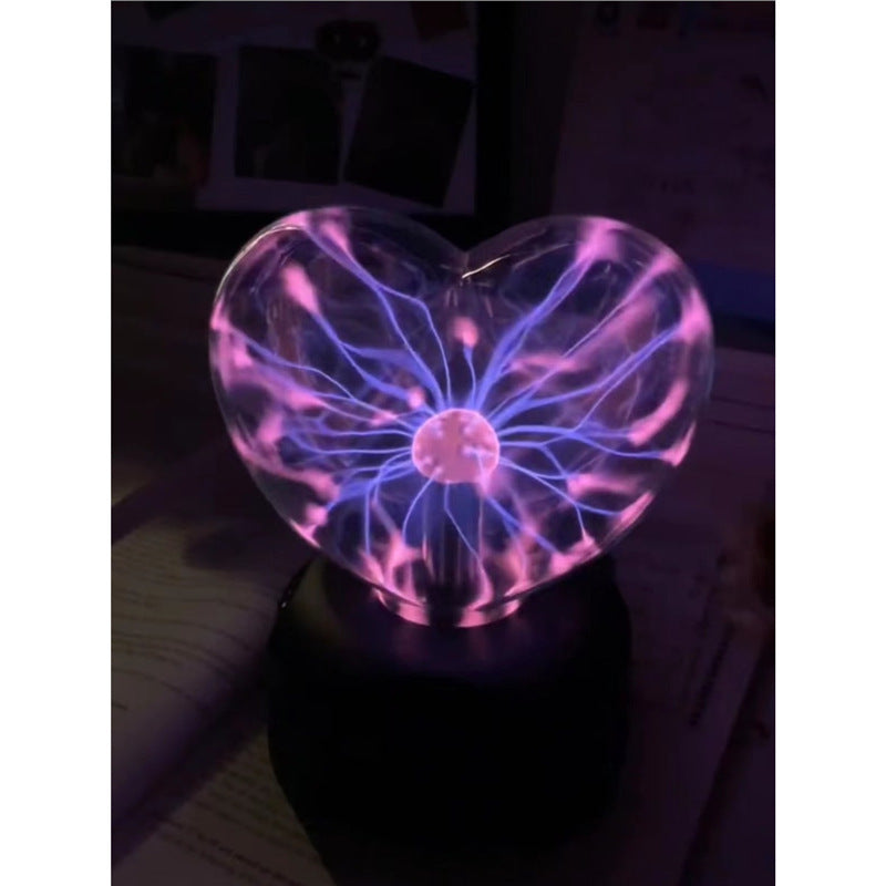 Love Heart Ion Ball Magic Lamp Touch Static Induction Ornaments - ZEXO 