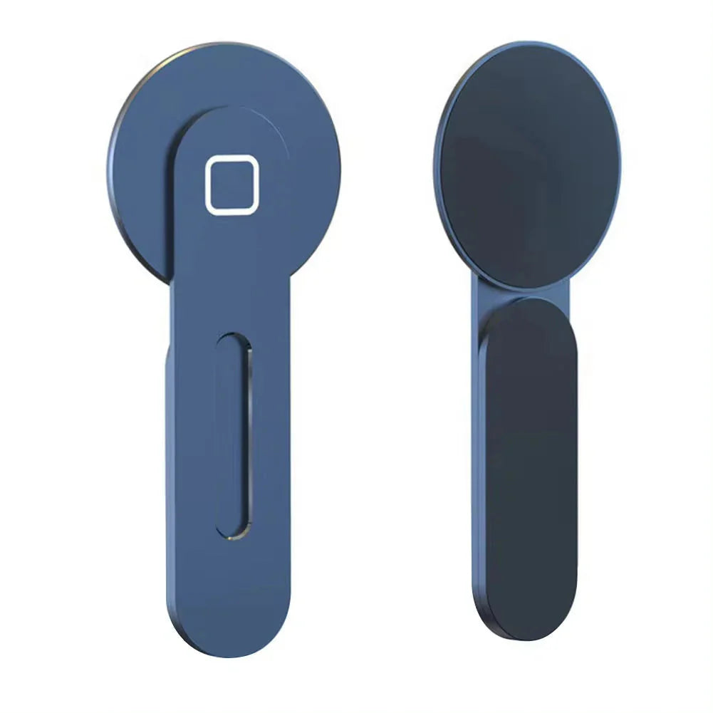 Metal Expansion Phone Stand for Laptop and Tesla Vehicles - Magnetic Folding Phone Holder with 15W Fast Charger-ZEXO 