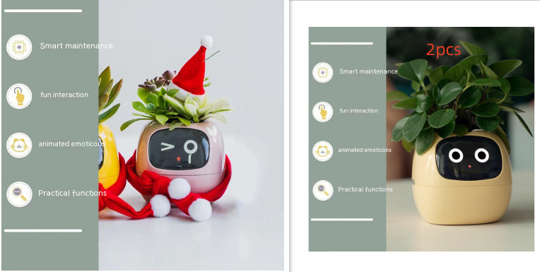 Smart Plant Robot - Automatic Watering & Care Assistant for Indoor Plants - ZEXO 