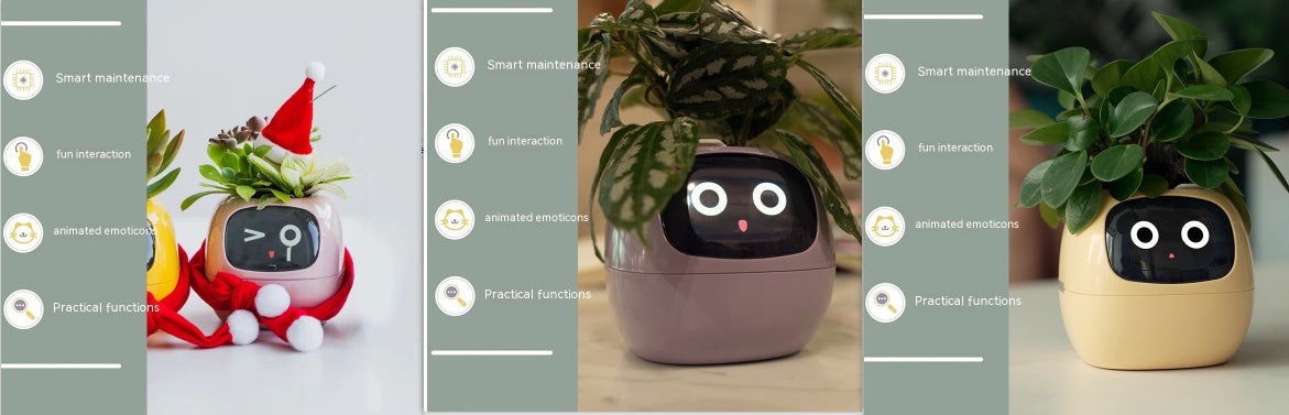 Smart Plant Robot - Automatic Watering & Care Assistant for Indoor Plants - ZEXO 